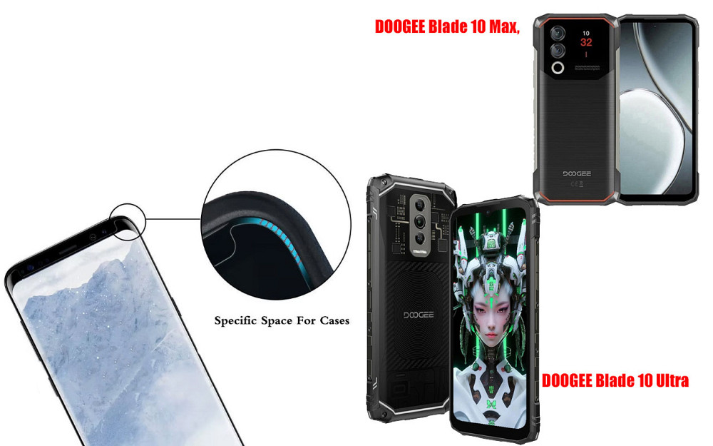 Защитное стекло HyperGlass Pro для DOOGEE Blade 10 Max, Blade 10 Ultra – максимальная чувствительность и Киев - изображение 3