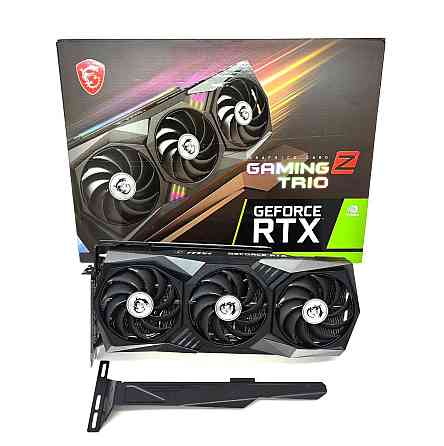 Ігрова відеокарта MSI RTX GeForce 3060ti 8Gb Gaming Z Trio Клевань