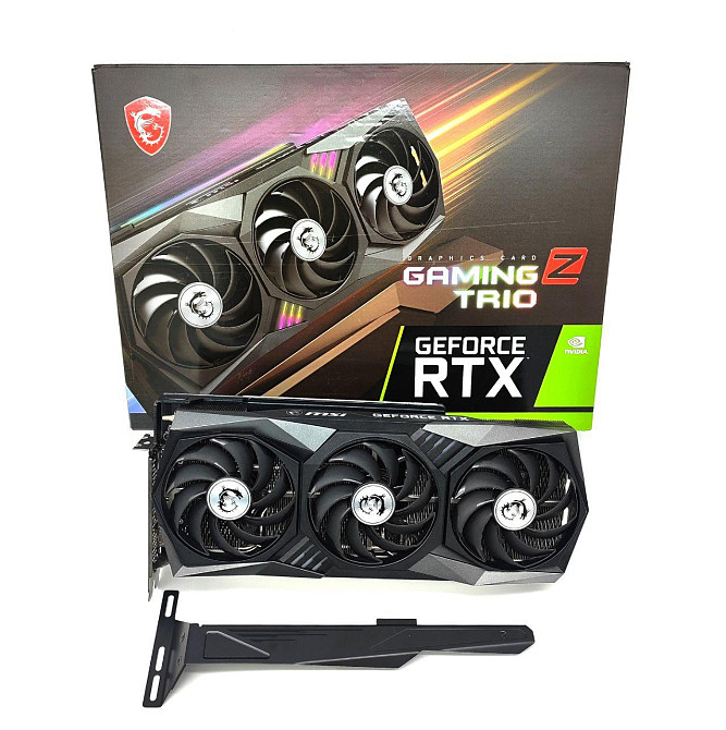 Ігрова відеокарта MSI RTX GeForce 3060ti 8Gb Gaming Z Trio Клевань - фото 1