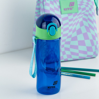 Поильник-непроливайка Kite 530 мл, синя (K25-400-3) Винница - изображение 3