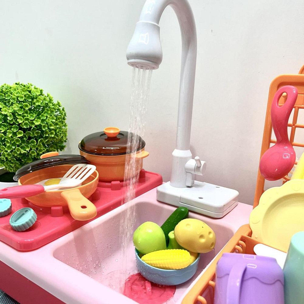 Кухня дитяча Limo Toy 29 предметів розмір 52*26*72 см (WD-Y41) Чернигов - изображение 4