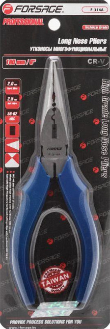 Довгогубці багатофункціональні "Profi" 6 "-160мм CR-V (товщина металу: мідь - 2.5мм, сталь - 2 мм) Forsage Одеса - фото 2