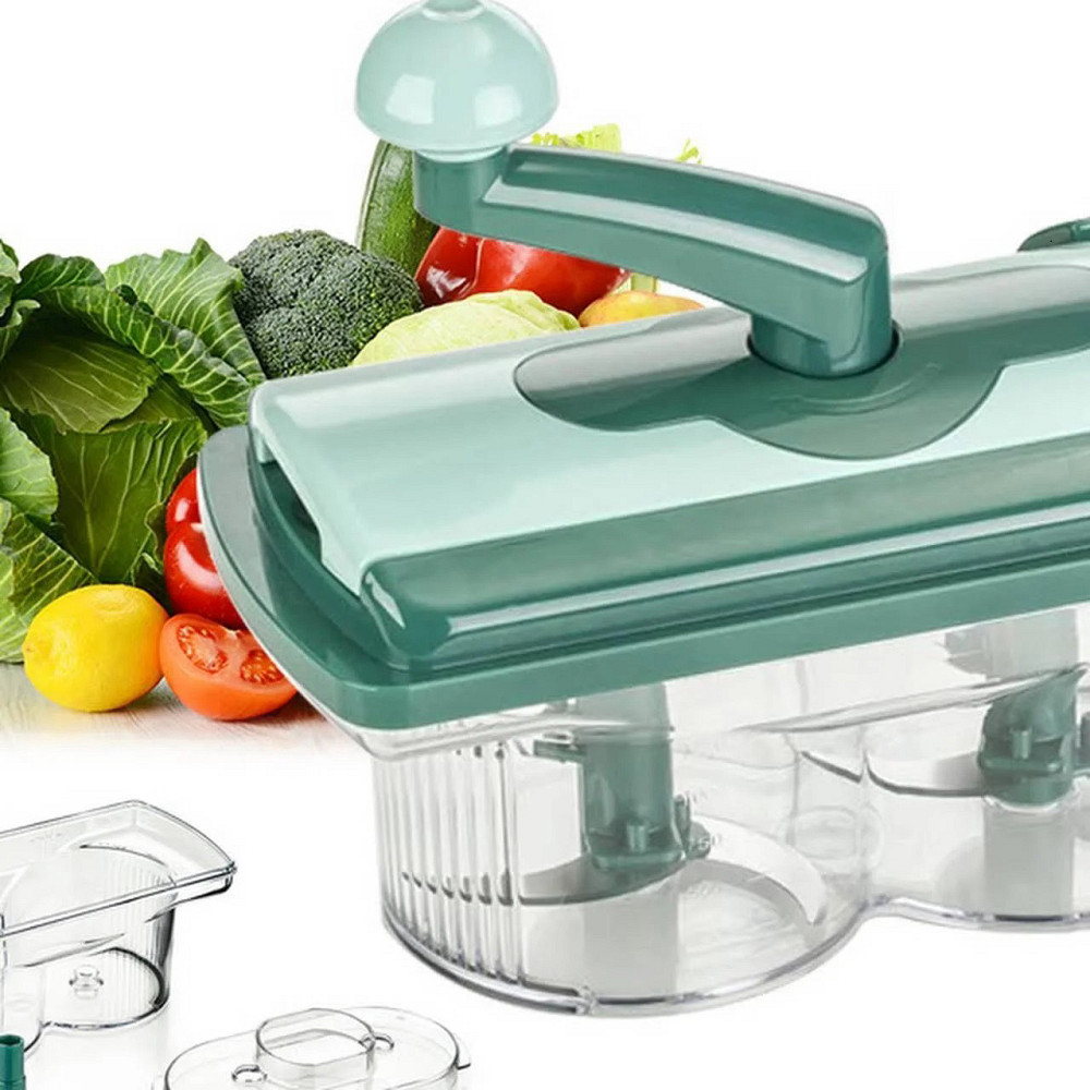 Різальниця для овочів Nicer Dicer Twist, Овочерізка для дачі, Ручний MB-974 подрібнювач продуктів Київ - фото 1