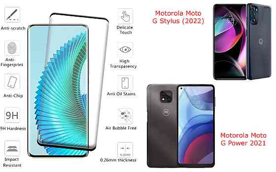 Защитное стекло HyperGlass Pro для Motorola Moto G Stylus (2022), G Power 2021 – максимальная чувствительность Киев