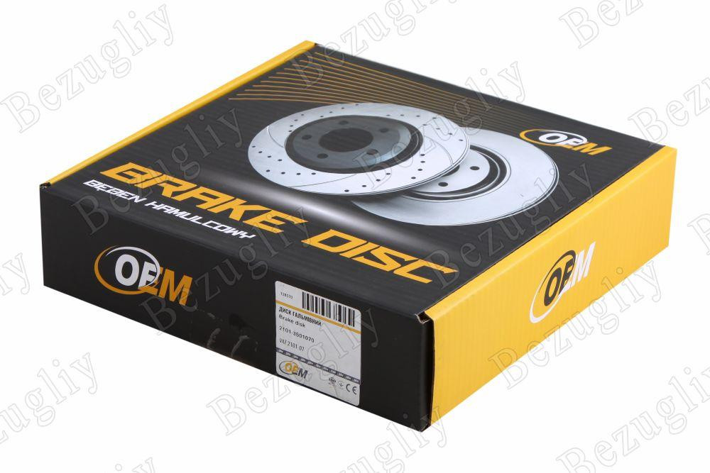 Диск гальма 2101 передній OEM Вінниця - фото 4