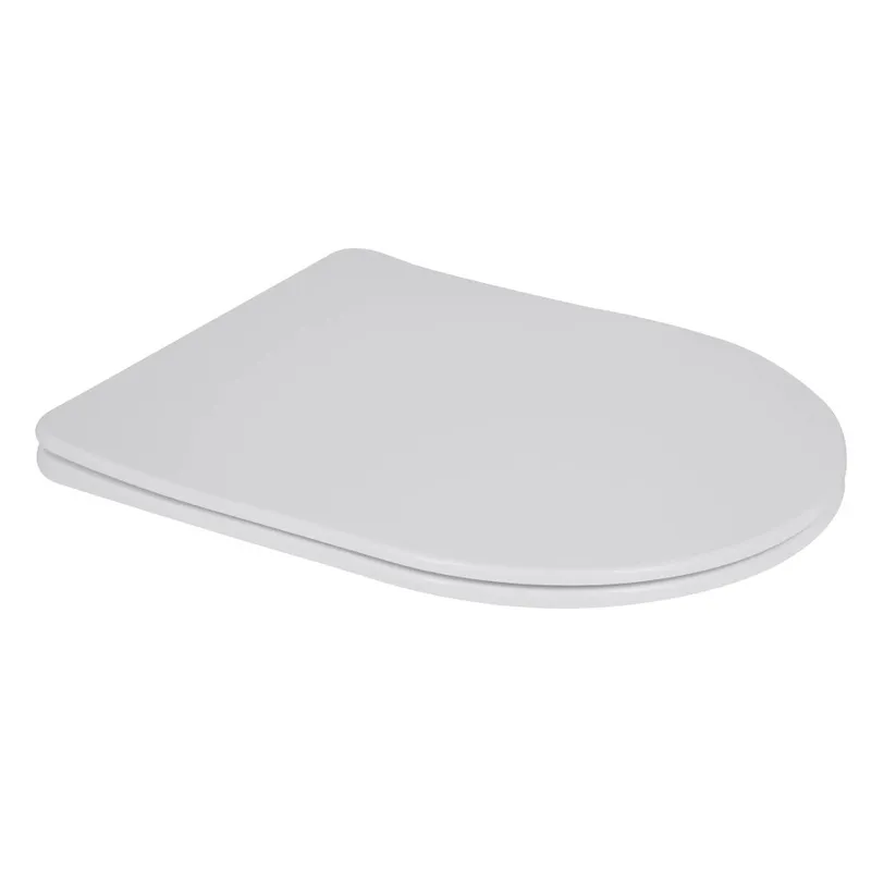 Сидіння-кришка для унітазу Mixxus SEAT COVER BEVEL-2001 з мікроліфтом 455x380x60mm   ( MI6718 ) 26502 Харків - фото 1