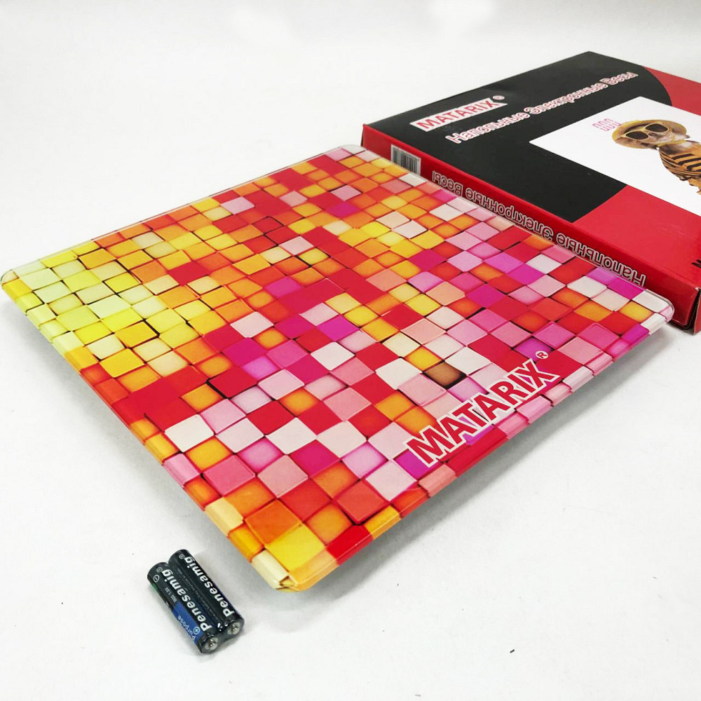 Ваги скло MATARIX MX-452 180 кг, Ваги для особистого користування, Ваги LV-749 побутові підлогові Київ - фото 10