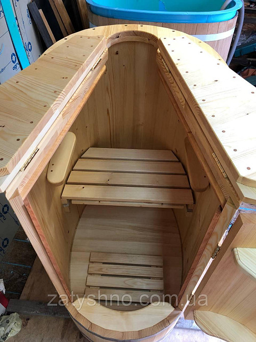 Фітобочка (90 см) з парогенератором в салон краси Київ - фото 1