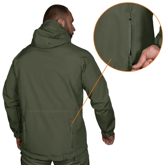 Куртка чоловіча тепла Stalker SoftShell 7225 (Оливковий) 3XL Вінниця