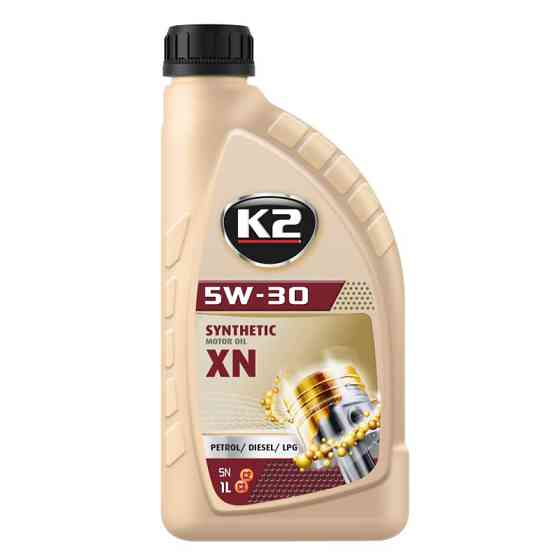 Моторне масло K2 Semisynthetic Motor Oil SN XN 5W-30 1л Львів