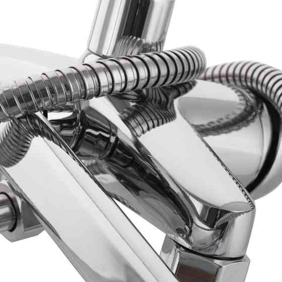 Змішувач для ванни Zerix LUN7 048 з перемикачем ZX0431 Харків