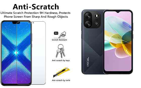 Защитное стекло NeoGlass для Blackview Oscal Flat 1C – ультрапрозрачное и устойчивое Киев
