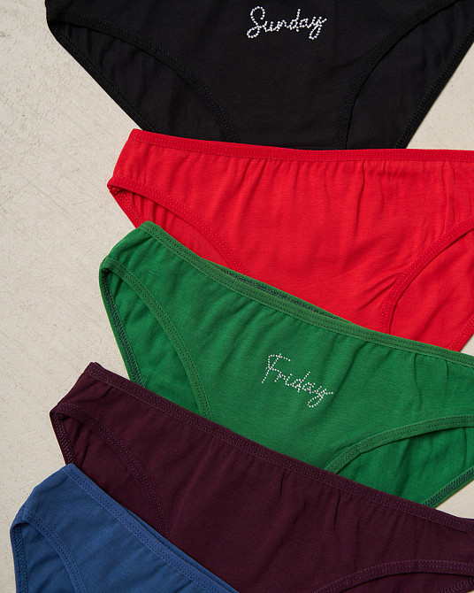 Набір жіночих трусиків упаковка 7 шт Nicoletta 713160 Київ - фото 4