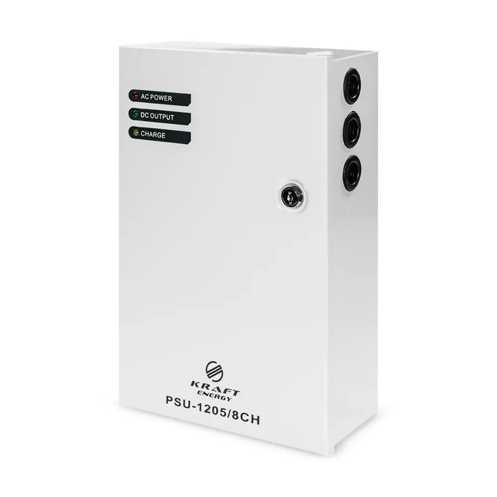 Джерело безперебійного живлення Kraft PSU-1205/8CH (41-00031) Киев - изображение 1
