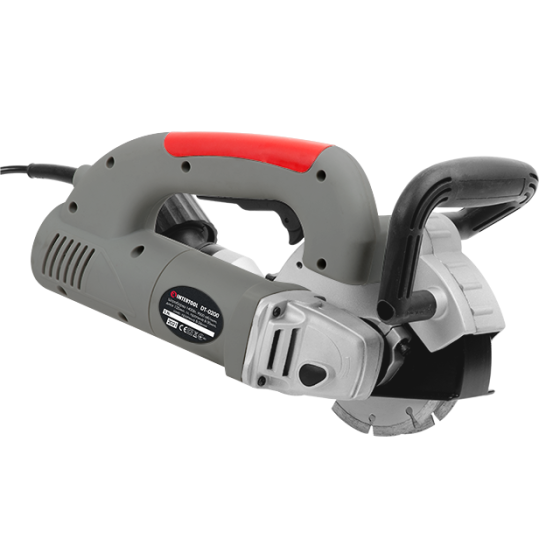 Штроборіз, 1,4 кВт, 9000 об/хв, диск 125×22,2 мм, глибина 8-30 мм, ширина 8-26 мм Львов