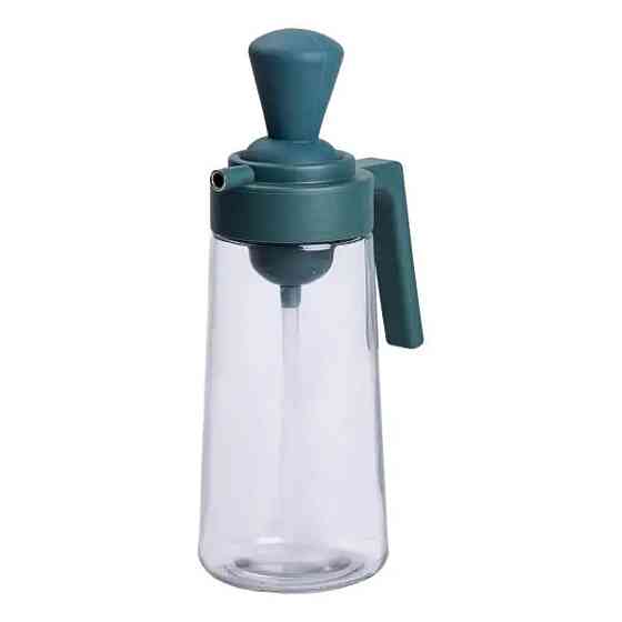 Пляшка для олії з дозатором 550 мл скляна пляшка для оливкової та соняшникової олії HP-1351 Київ