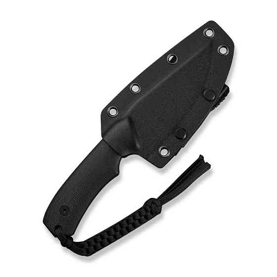 Ніж фіксований тактичний Civivi Gander, (9.2 см) 14C28N / Micarta чорний Київ