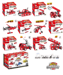 Конструктор мет. арт. 1109 (36шт/2) 6 видів, короб 22*15*10см,цена за 1шт., шт Киев - изображение 1