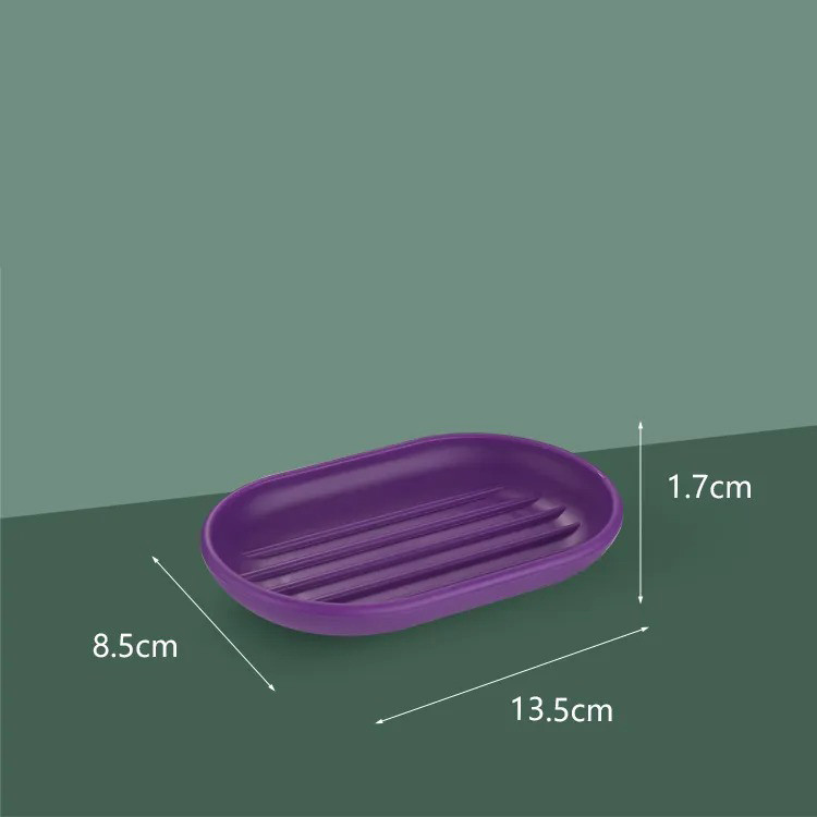 Набор качественных стильных аксессуаров для ванной комнаты Bathlux из 6 предметов, Фиолетовый Каменец-Подольский - изображение 3