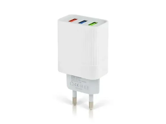 Зарядний пристрій 220В 3,5А QC3.0 USBx3 16-222 Київ