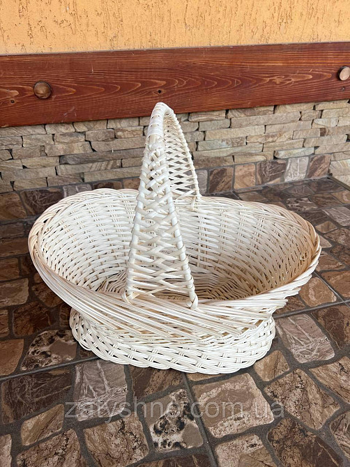 Кошик великодній білий Київ - фото 10