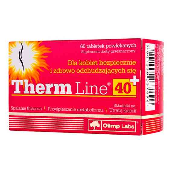 Жироспалювач Olimp Therm Line 40+ 60 таблеток Луцьк