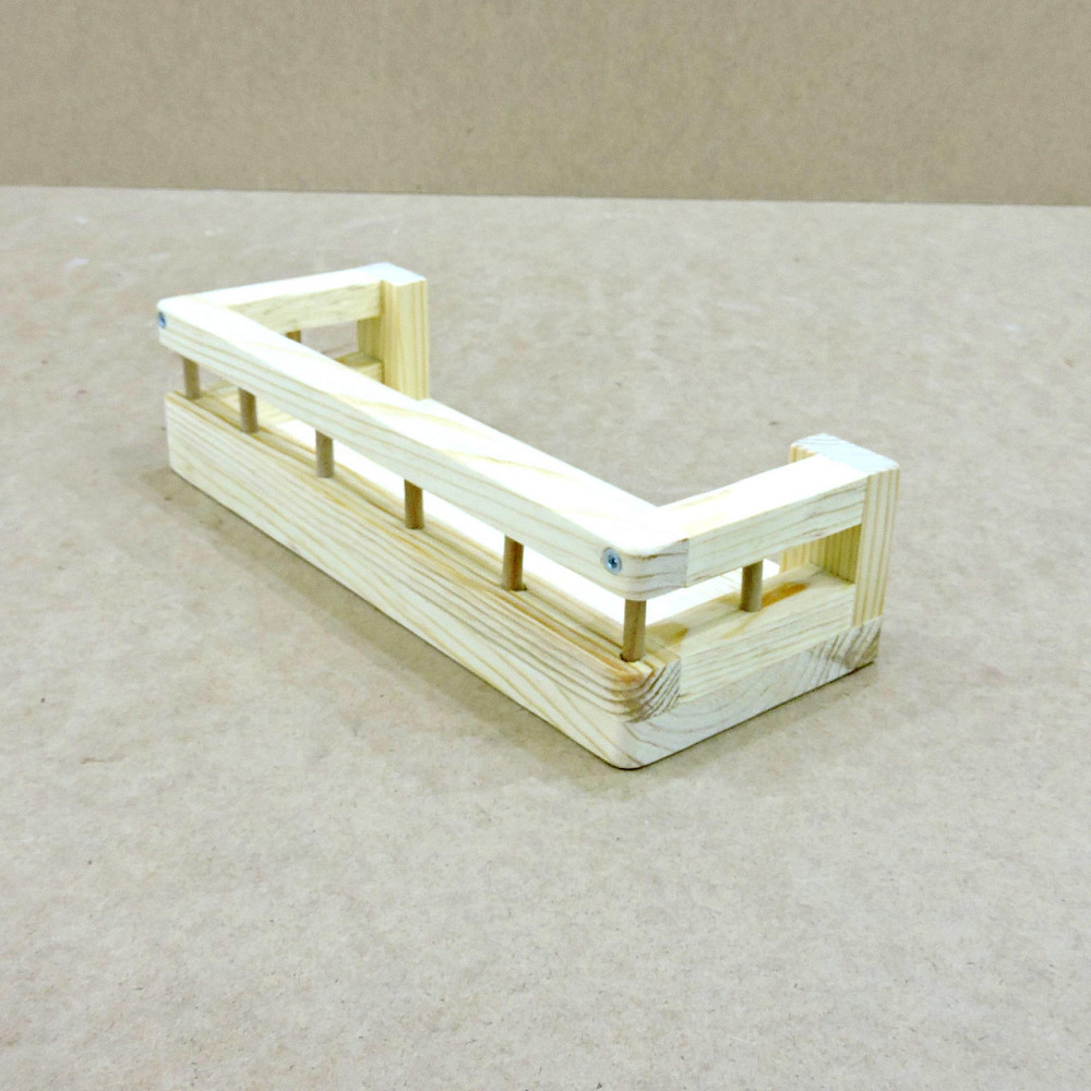 Полиця настінна, настільна "Сакаба з бортиком" бланже Миколаїв - фото 1