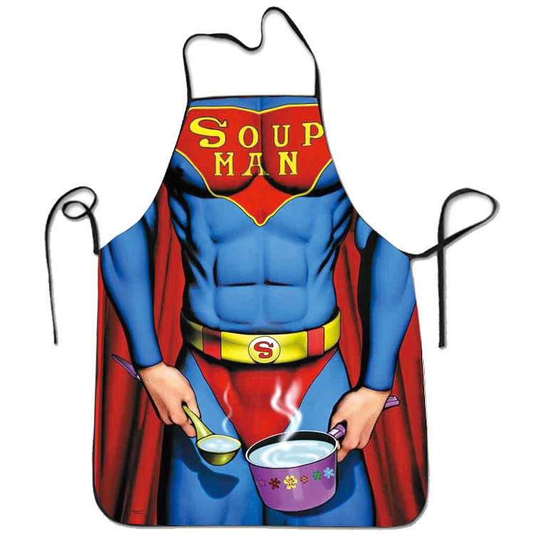 Фартух прикольний Спайдермен Soup Man 80 на 60 см різнобарвний Київ - фото 1