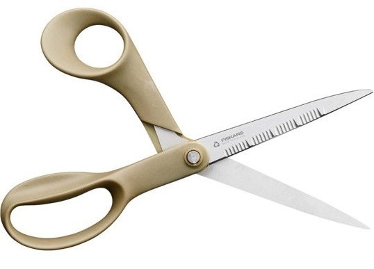 Кухонные Ножницы экологичные с зубчатыми краями 21 см Fiskars 
