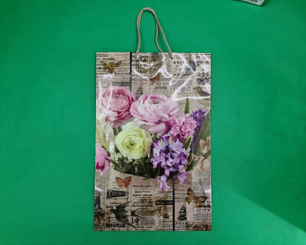 Большой бумажный пакет вертикальный  25/37/8(артBV-097) (12 шт) Харьков - изображение 4