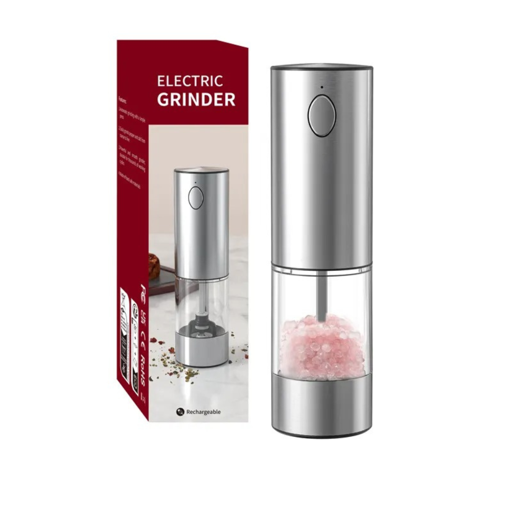 Млин для спецій електричний акумуляторний, автоматичний, подрібнювач для перцю і солі Кам'янець-Подільський - фото 6