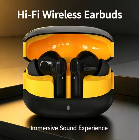 Bluetooth наушники с микрофоном и шумоподавлением, водонепроницаемые Черные Запорожье - изображение 2