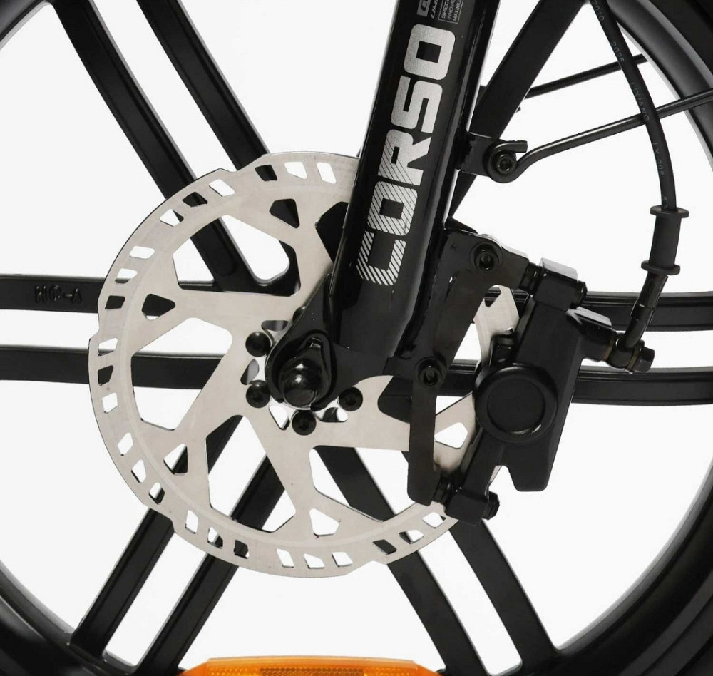 НОВИНКА 2026! Електровелосипед Corso Komodo 20 1200W,60V21AH -Сірий. Харків - фото 6