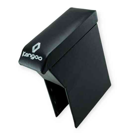 Подлокотник автомобиль Рено kangoo черный с вышивкой (кожзам) Мукачево