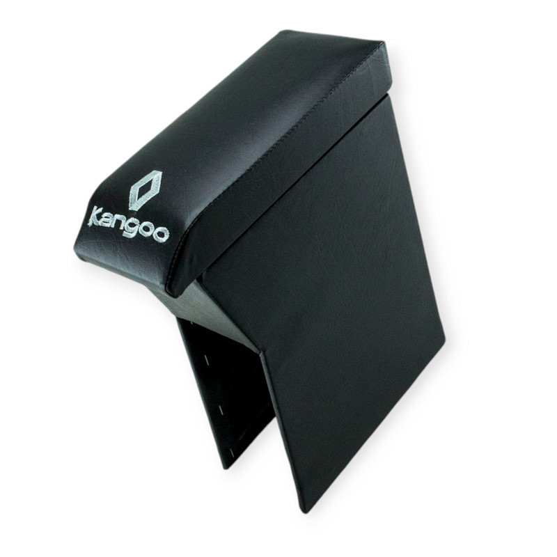 Подлокотник автомобиль Рено kangoo черный с вышивкой (кожзам) Мукачево - изображение 1