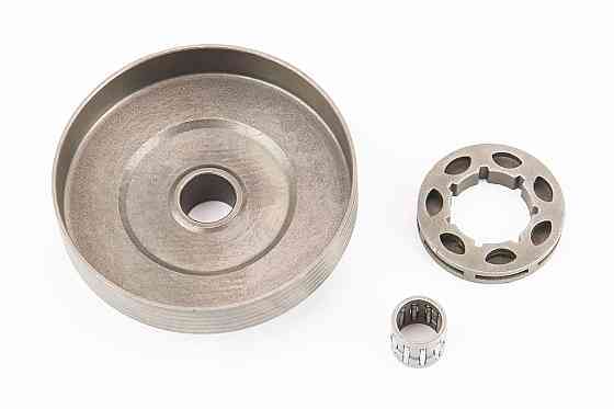 Тарілка зчеплення + зірка 3/8-7 3800, Partner-340S/350S/360S, AL-KO + підшипник + мастило, "PRO SERIA" Киев