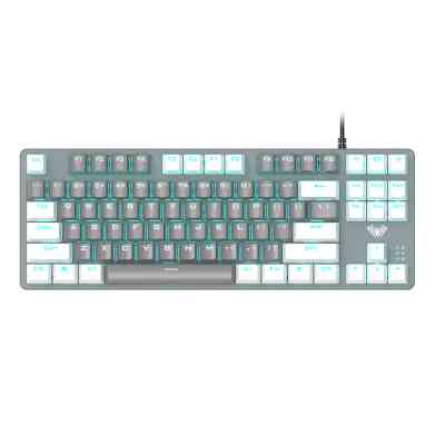 Клавіатура Aula F3287 Keycap KRGD Blue USB UA White/Grey (6948391240688) Вінниця