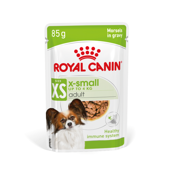 Вологий корм для дорослих собак ROYAL CANIN XSMALL ADULT IN GRAVY 0.085 кг Київ