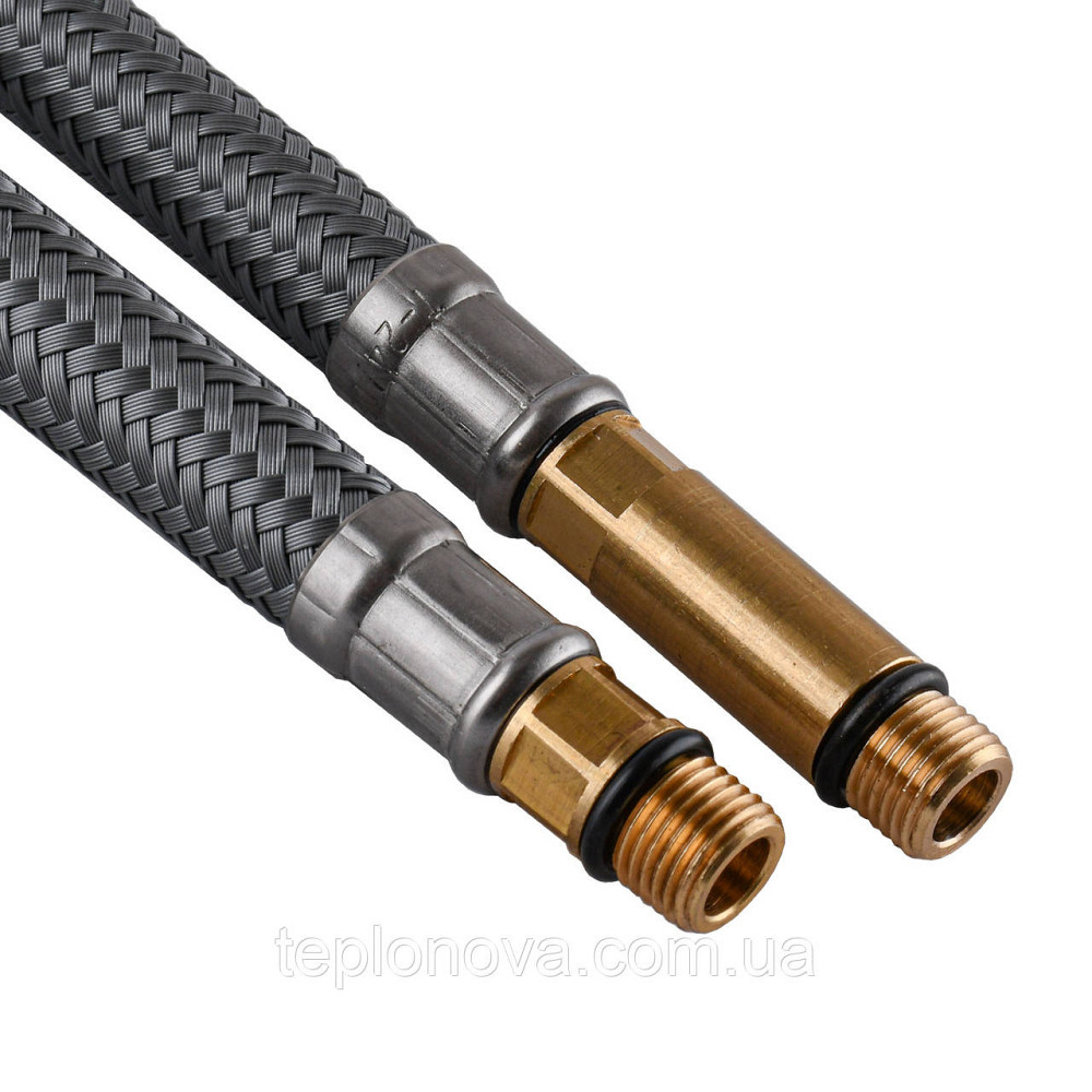 Шланг для змішувача TUCAI М10х1/2" 0,5 м АНТИКОРРОЗІЯ TAQ GRIF ACB 206220 ПАРА Чернівці - фото 1