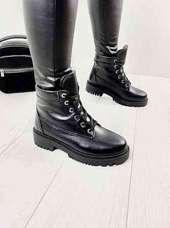 Черевики жіночі ARLEN чорні натуральна шкіра зима 37р. (2831) Коломыя