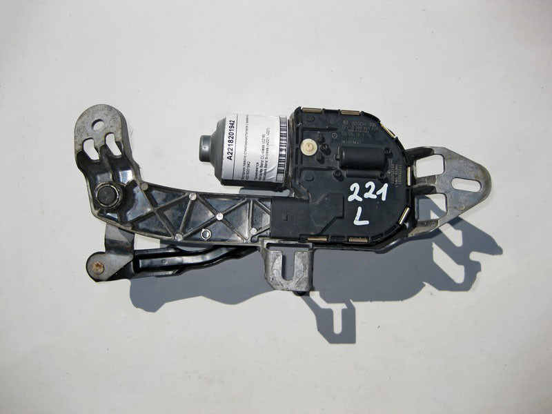 Mercedes-Benz  A2218201942 Моторчик лівого склоочисника з механізмом S-Class W221 СL C216 Одеса - фото 1