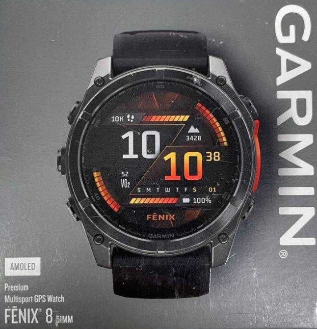 Смарт -Часы Спортивний годинник Garmin Fenix 8 51mm Київ - фото 3