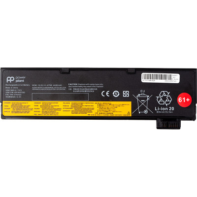 Аккумулятор для ноутбука LENOVO ThinkPad T570 (SB10K97582) 10.8V 4400mAh PowerPlant (NB482344) Винница - изображение 1