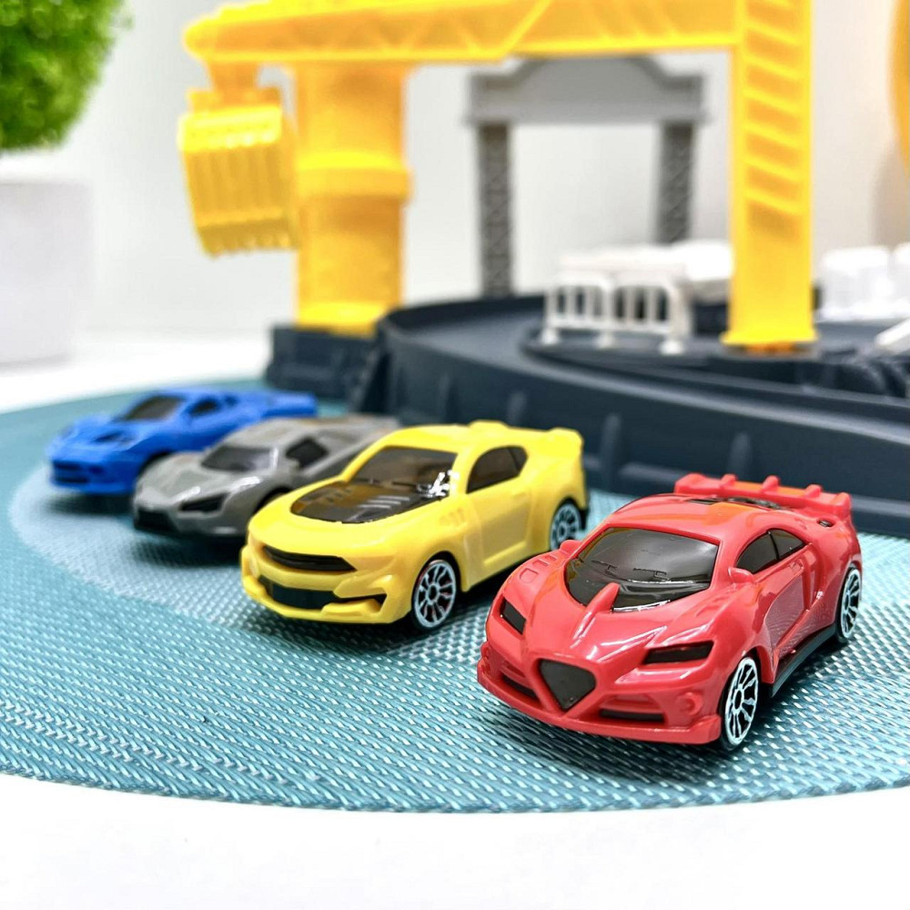 Трек дитячий з машинками 4шт (P872-A) Чернігів - фото 3