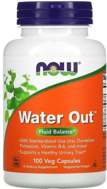 Мочегонное средство Now Foods Water Out 100 капс Киев - изображение 1