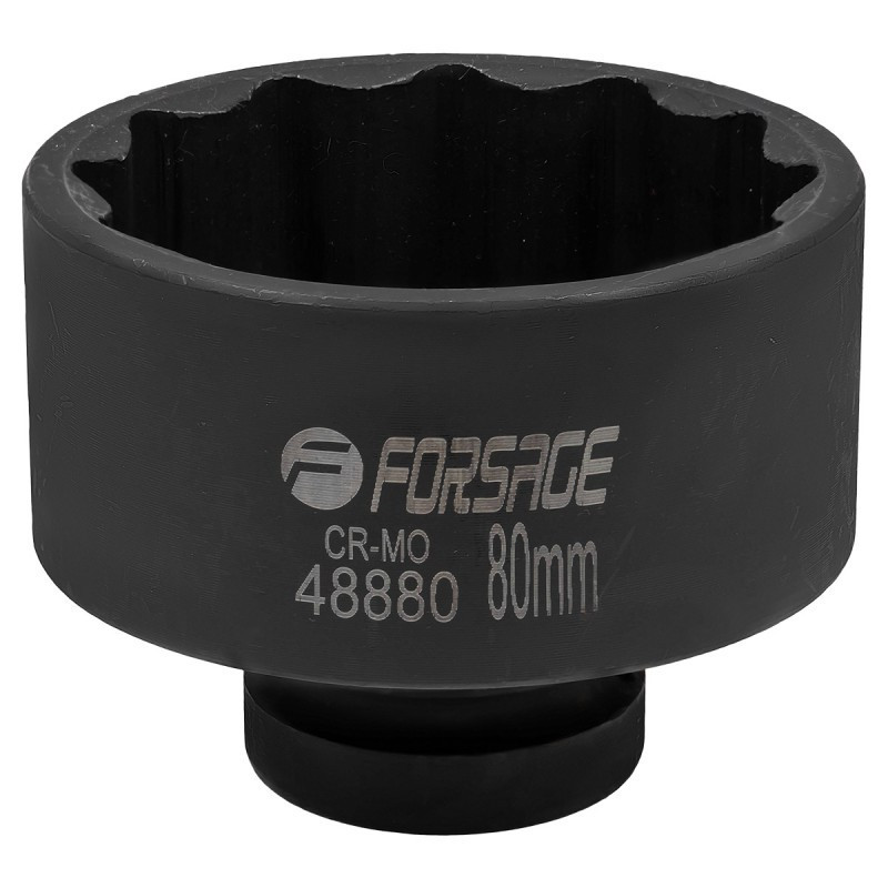 Головка ударна 80 мм (12 г),1" Forsage F-48880 Одеса - фото 1