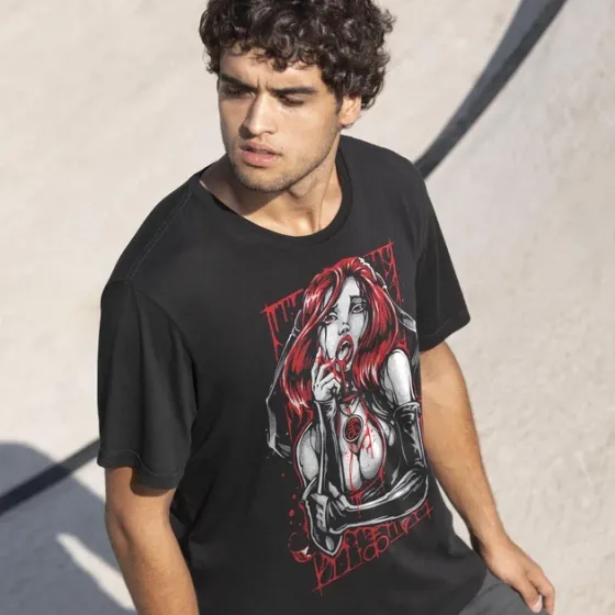 Футболка мужская с принтом Blood Rayne Touch Me Размер 48 Anime0906 Днепр