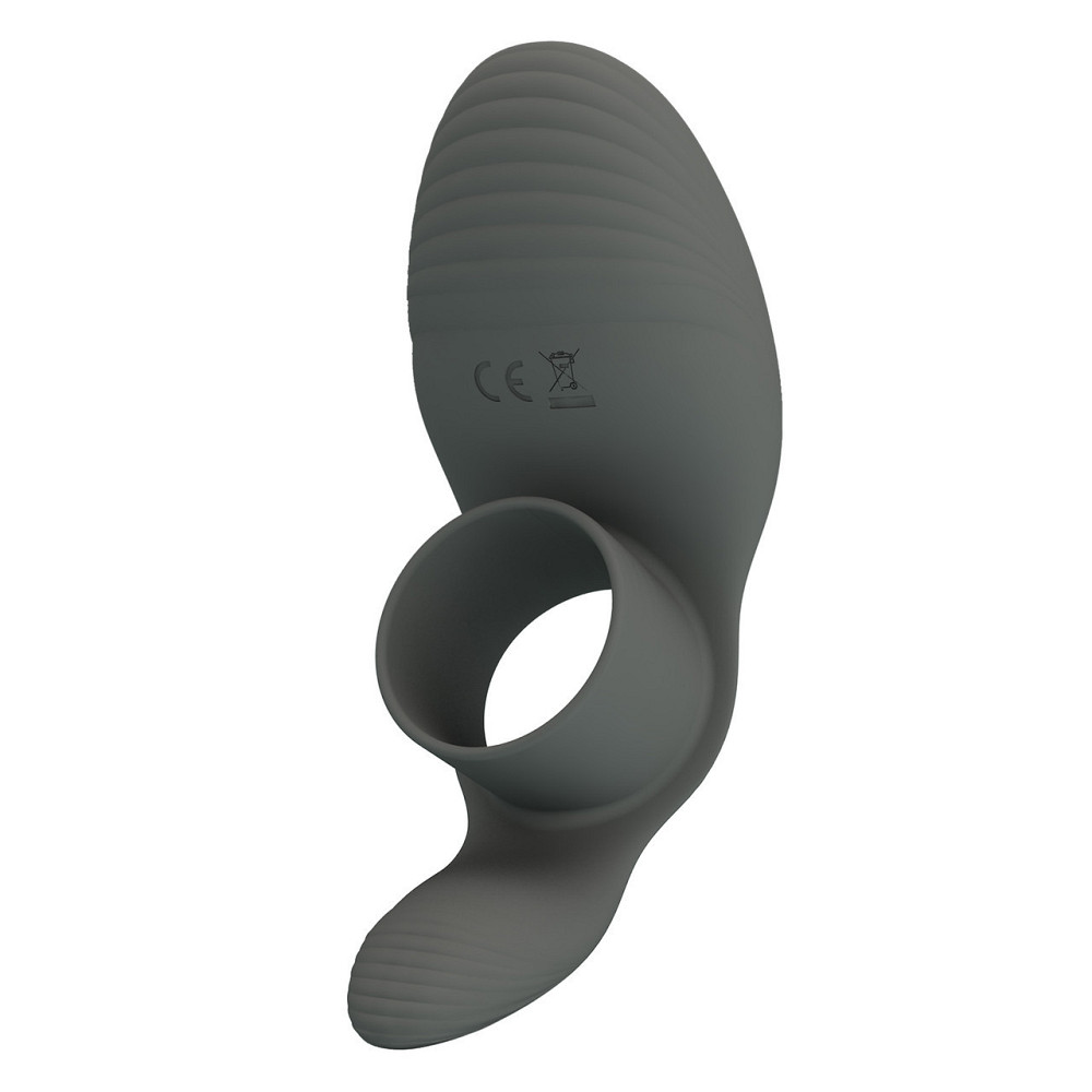 Ерекційне кільце - Pretty Love Master Ring Cock Ring Black Sex Aura Київ - фото 7