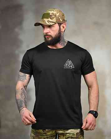 Тактична футболка SELION Voron black ТР6761 Одеса