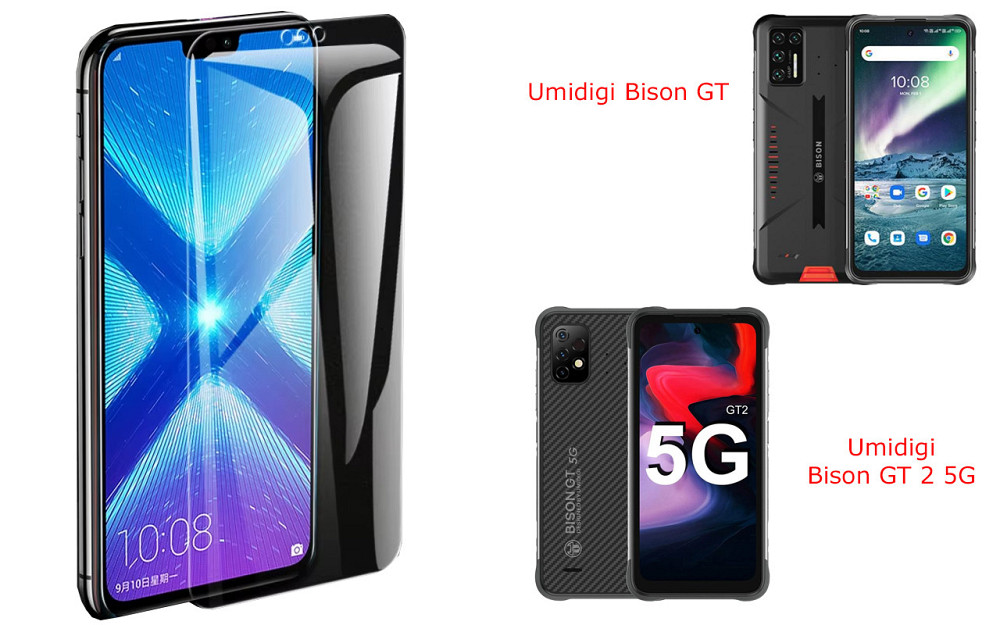 Защитное стекло NeoGlass для Umidigi Bison GT, Bison GT 2 5G – ультрапрозрачное и устойчивое Киев - изображение 2